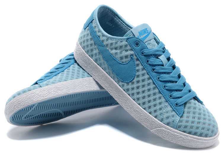 homme nike blazer low trainer 2013 summer light breathable blue prix usine
